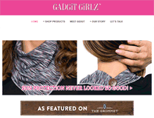 Tablet Screenshot of gadgitgirlz.com